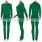 Custom logo Women knitted zip up hoodie and stacked 2 piece stacked legging outfit sets
