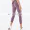 New design tie knot women gym yoga sport workout clothing sets wear