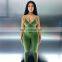2020 New Styles Women Fashion V-Neck Yoga Jumpsuit Ladies Sexy Sportswear Playsuit Women Clothing