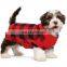 Reversible Dog Winter Clothes Polar Fleece Dog Jacket Pet Coats Windproof for Christmas Gift Luxury Pet Clothes