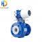 High quality RS485 Dn25 water electromagnetic flowmeter