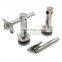 Adjustable Handrail Bracket Glass to Pipe Railing Bracket Glass Mounted Bracket with Pipe