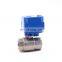 1 inch stainless steel dc5vDC12V DC24V electric control   shutoff ball valve