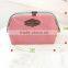 Technical brushes pink cosmetic makeup bag