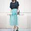 Plus Size 2015 New Arrival Fashion Cotton Women Midi Skirt Models