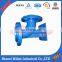 metal casting ductile iron fcd550 double flange with duckfoot short radius 90 bend/elbow