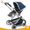 Travel System Jogging Baby Stroller With Back Wheel Suspension