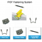 Railroad resilient Rail Pad against vibration and structure-borne noise for Fist clip system