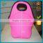 Pink neoprene carrier handle bag