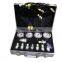 Hot sell Excavator Hydraulic pressure tool box / test kit  with 3 and 4 pressure gauge