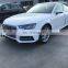 Carbon Fiber Front Bumper Lip for Audi A4 B9 SLINE S4 17-18