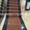 Polished marble style non slip groove step tile porcelain stair tile