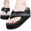 Wholesale Lady slipper summer beach slide sandal cheap flip flop  stock ladies high heel flip flops cheap slippers