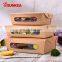 Sunkea eco friendly kraft paper food grade salad box