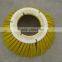 Wooden head high tensile spring steel bristal Gutter sweeping brush