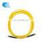 Indoor outdoor armored sc/pc fiber optic cable patch cord with sc fc st connectors