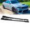 saia lateral New Style Fiberglass Front Bumper Rear Bumpers Side Skirt Fenders Spoiler Trunk Wing for Dodge Charger 2021