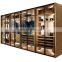 New Bedroom furniture set glass door wardrobe closet Modern wardrobe with organizer