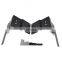 A-Pillar Mounting Brackets for LED Light Bar Work Lights Fit 2018-2019 Jeep Wrangler JL
