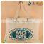 natural cotton canvas fabric tote handle bags