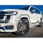 Automotive accessories pearl white Monalisa body kit for Toyota Land cruiser LC300 with bumpers