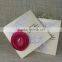 Best Quality Elegant Red Rose Pearl Lace Wedding Card Invitations