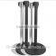 crowd control stanchion/retractable belt barrier stand/metal queue post