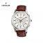 Stainless Steel Multi-function Women Watches  Man Quartz Chronograph Watch