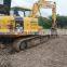 Japan Komatsu PC130 earthmoving machine, Komatsu 13ton midi crawler digger