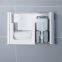 Black Bathroom Accessories Powered Wall Mount Abs