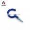 Wholesale Factory Price Color Ceiling Drill Coated Cup Open Eye Screw Hook For Daily Use