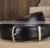 100%genuine leather double-side stitched belt for men fashion dress belt reversible buckle wholesale retail OEM ODM