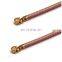 ipex ufl  sma double cable plug micro coaxial jumper 25cm interface pigtail stick connector 1.13 1.37 1.32 grey black white