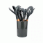 Silicone Kitchenware Cooking Utensils Set Heat Resistant Kitchen Non-Stick Cooking Utensils Baking Tools With Storage Box Tools