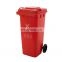 plastic wheeled recycle waste bin trash can 120L big waste can plastic kitchen dustbin bin waste