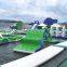 kk inflatable water sport game in lake park sea park water slide climbing iceberg