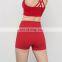 2 Inches Peach Hip Sports Biker Street Shorts Custom Women High Waist Yoga Quick Dry Shorts