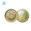 customized 214# 70mm TFS easy open cover tinplate metal cap easy open can lid