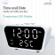 Universeller kabelloser Ladeger?t mit Digitaluhr. Tragbare Ladeger?te. 15W schneller kabelloser Ladehalter
