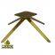 New Swivel Stainless Steel Sofa Base Legs Brushed Titanium Gold Chair Base With Electro-Plating for Apartments