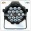 Led Par Light For Stage Studio Wedding Disc Bar With 18x10w Rgbw