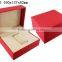 Red Strips Fabric Large Men Watch Display Gift Box W1133