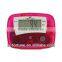 MB58D Promotional Gift Colorful ABS Case plastic Translucent Pedometer