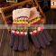 Thickening Wool Warm Gloves Winter Women's Outdoor Knitted Gloves, Full Finger Gloves