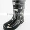 Ax cartoon printing and black back kids rubber boot