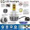Factory supply powerful lumens Mini easy installation led head lamp 25w for all cars with heat dissipation