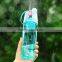 600ml Misting Spray Outdoor Sport Drinking BPA FREE Water Bottle