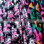 Tricot Polyester Spandex Korean Stretch Women Evening Dress Velvet Fabric Wholesale