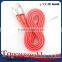 Noodle Usb 3.0 Cell Phone Data Cable Usb Cords For Samsung For Android