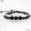 2016 Men Gold Bracelets / Macrame Bracelet 18k Rose Gold Plated / Mens 18k solid glod bracelet